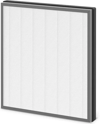 Paquete de 1 filtro de repuesto HE400 compatible con Shark HE400 HE401 HE402 HE405 4 ventilador modelo purificador de filtro de aire, filtro 3 en 1