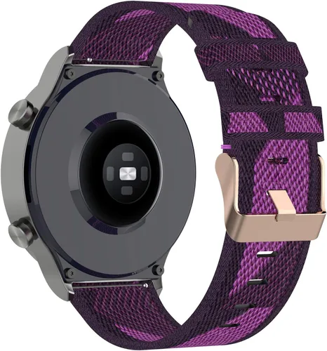 Miniatura 4 de Compatible con Huawei Watch GT2 Pro Bandas para mujeres y niñas, 0.866 in de nailon tejido de liberación rápida correa de repuesto para Huawei Watch