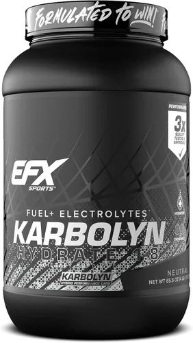 Miniatura 12 de EFX Sports Karbolyn Hydrate Polvo de carbohidratos + electrolitos Mezcla de bebida deportiva sin azúcar Combustible e hidratación Sin