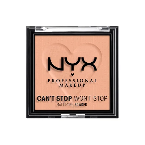 Miniatura 19 de NYX Professional Makeup Can't Stop Won't Stop - Polvo compacto matificante (claro)