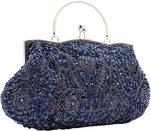 Miniatura 2 de Bolsos de noche de lentejuelas vintage de los años 20 para mujer