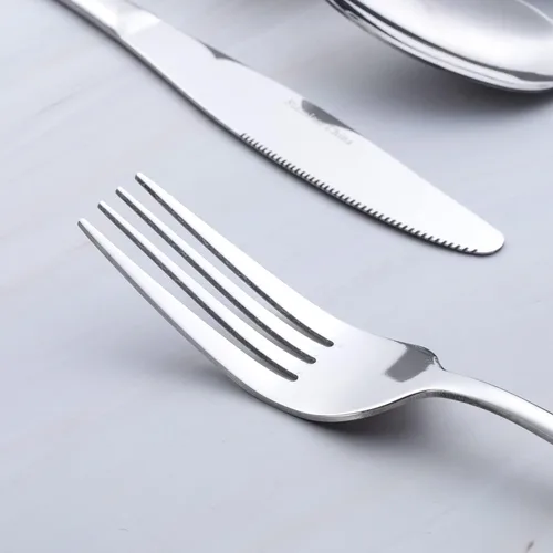 Miniatura 6 de GoGeiLi - Juego de utensilios de servir de 5 piezas de acero inoxidable, incluye servidor de pastel, cuchara de servir, cuchara de servir, cuchara