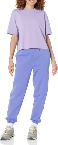 Miniatura 4 de Tienda Essentials Camiseta de manga corta de algodón orgánico con hombros caídos para mujer (disponible en tallas grandes)