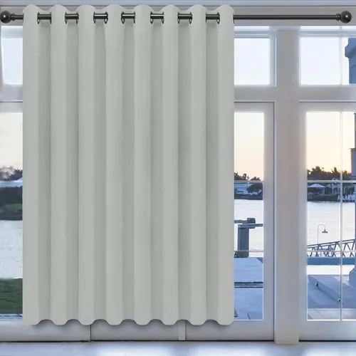 Miniatura 199 de Easy-Going - Cortinas opacas para dormitorio, aislamiento térmico sólido con ojales, cortinas de ventana para reducción de ruido, cortinas