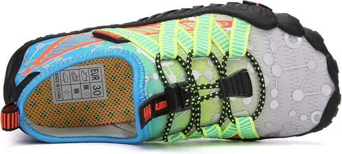Miniatura 3 de UBFEN - Zapatos para el agua para niños y niñas zapatos acuáticos y livianos de secado rápido para ir a la playa practicar deportes hacer natación e