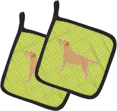 Miniatura 164 de Caroline's Treasures BB3567PTHD - Juego de soportes para ollas de cocina resistentes al calor, almohadillas calientes para cocinar, hornear, Copo