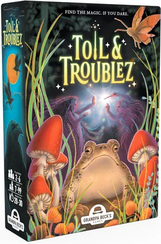 Grandpa Beck's Games Toil & Troublez | de los creadores de Cover Your Assets | Divertido juego de cartas de presiona tu suerte | para niños,