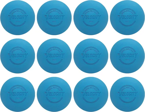 Miniatura 25 de Pelotas de lacrosse Velocity - 1, 2, 3, 6, 12, 18, 24, 36, 60 y 120 paquetes - para práctica, tamaño oficial aprobado por la NFHS y la universidad