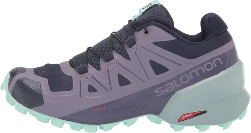Miniatura 8 de Salomon Zapatillas de correr Speedcross 5 Trail para mujer, Azul Patchwork, B(M) US