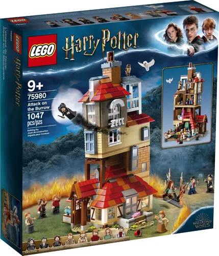 Miniatura 4 de LEGO Harry Potter Attack on The Burrow 75980 Kit de construcción