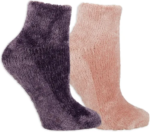 Miniatura 17 de Calcetines cortos Dr. Scholl para mujeres - Calcetines de spa relajantes con infusión de lavanda y vitamina E - 2 y 3 pares - Pinzas en la parte