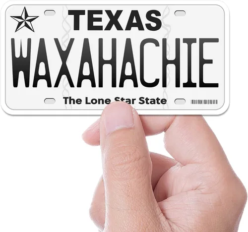 Miniatura 51 de Calcomanía para placa de matrícula de Texas, elige entre más de 50 ciudades de TX, calcomanía para parachoques de Texas para automóvil, calcomanías