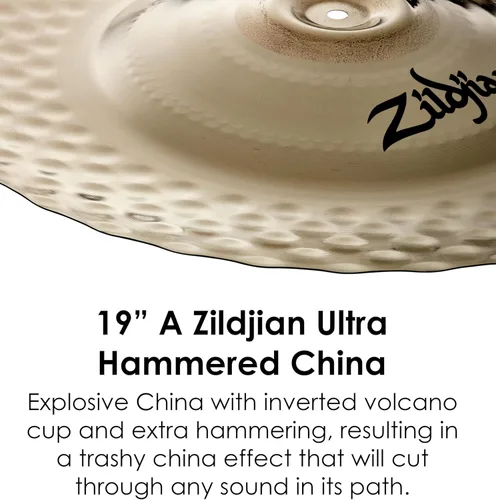 Miniatura 3 de Avedis Zildjian Company Ultra Hammered China - 19 pulgadas