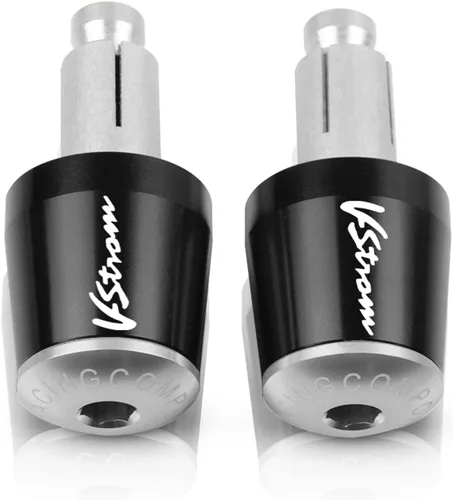 Miniatura 6 de Motorcycle Motorcycle 7/8" 22MM Handlebar Hand Grips Handle Bar End Cap for Suzuki V-Strom 650/XT 1000/XT 1050XT VStrom DL650 DL1000 DL250 Handle