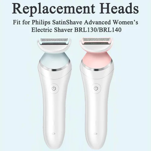 Miniatura 2 de BRL140 - Cabezal de repuesto compatible con Philips SatinShave Advanced BRL140 BRL130 - Cabezal de repuesto para afeitado húmedo y seco, hoja de Rosa