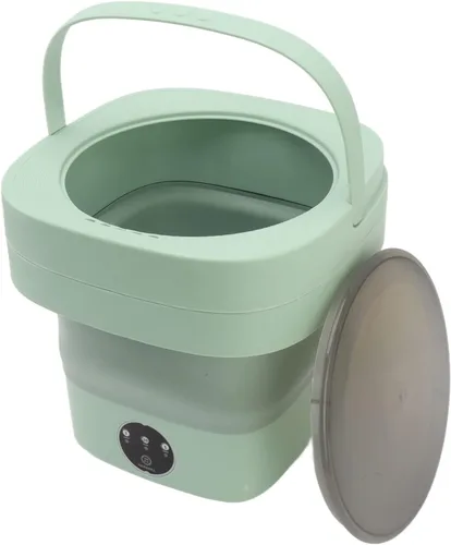 Lavadora portátil, mini lavadora plegable de 6.5 litros, drenaje automático, lavadora compacta para ropa de bebé, ropa interior, calcetines,