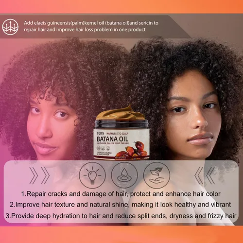Miniatura 3 de Aceite de batana crudo orgánico para el crecimiento del cabello: 100% puro - Aceite de Batana Dr. Sebi de Honduras sin refinar promueve el grosor