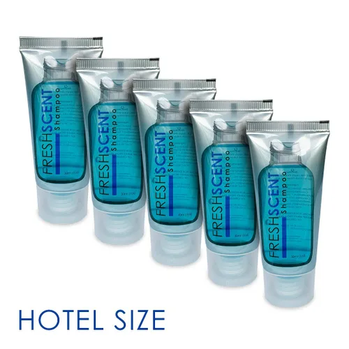 Miniatura 2 de Freshscent Champú 1oz (100 Tube Case) Tamaño del viaje del hotel, Amenidades a granel y artículos de tocador para la hospitalidad