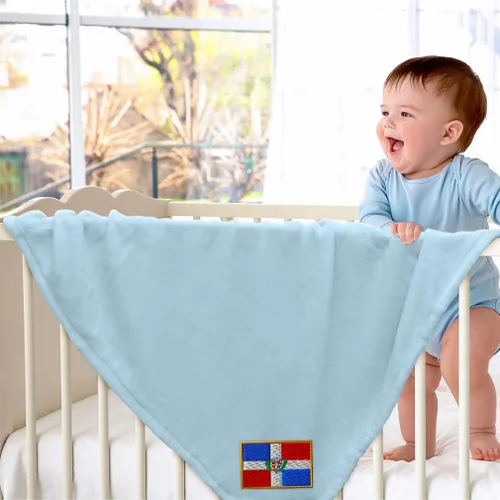 Miniatura 5 de Fastasticdeals Ropa de cama de guardería Mantas de bebé para niños y niñas República Dominicana Poliéster Solo diseño rosa
