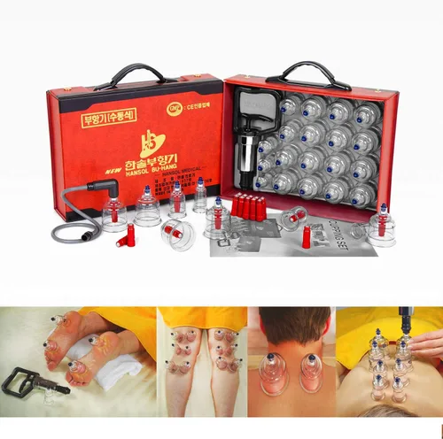 Miniatura 3 de Set profesional de ventosas de succión Hansol con mango de bombeo, 19 tazas, manual en inglés (fabricado en Corea)