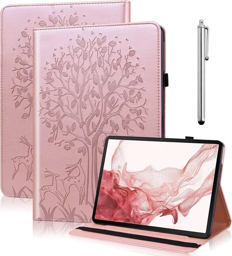 Miniatura 19 de Funda para Xiaomi Pad 5 / Pad 5 Pro de 11 pulgadas, Funda de cuero PU con ranura para tarjeta Banda elástica para Mi Pad 5/Pad 5 Pro 11" 2021