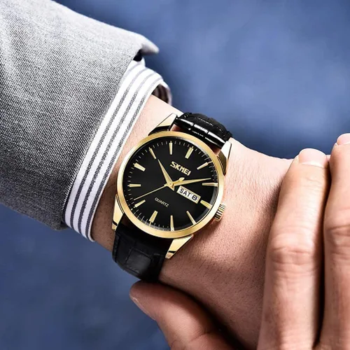 Miniatura 6 de SKMEI Par de relojes para parejas, hombres y mujeres, para él y para ella, juego de relojes para esposo, esposa, San Valentín, reloj de pulsera a