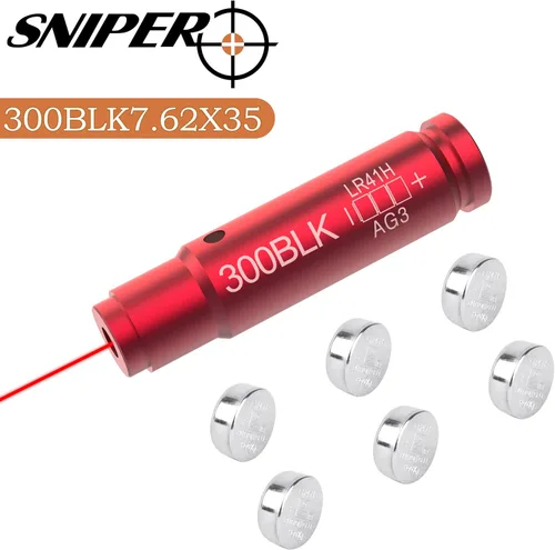 Miniatura 2 de .223/.308/30-30/30-06/.350 Legend/300BLK/6.5 Creedmoor/450 Bushmaster/338/Ballesta/.300 Win/7.62X54R/6.5 Grendel/5.7x28/.458 Socom Láser rojo