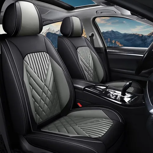 Miniatura 18 de TTX LIGHTING Juego completo de fundas de asiento de automóvil para Kia Sorento 2007-2026, funda protectora impermeable de piel sintética, compatible