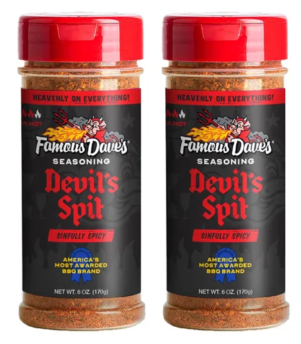 Miniatura 9 de Famous Dave's - 1 unidad, condimento Devil's Spit (6 onzas)