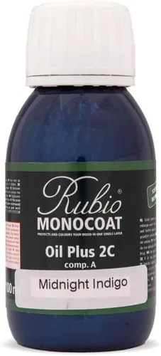 Miniatura 156 de Rubio Monocoat Muestra de Acabado de Aceite para Madera - Puro Aceite Plus Parte A Aceite de Linaza de Secado Rápido y Ecológico para Uso Pure