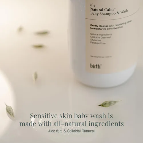 Miniatura 5 de Birth's Baby Shampoo & Wash Gel de baño para niños para pieles sensibles Gel de baño suave para niños y bebés, jabón limpio para bebés - 16 onzas