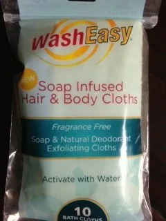 WashEasy - Paños de baño sin aroma, solo tienes que añadir agua y limpiar tu paquete de 10 unidades