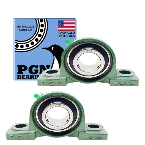 Miniatura 43 de PGN UCP210-32 - Cojinetes de bloque de almohada montados, rodamientos de acero cromado con diámetro de 2 pulgadas, autoalineación