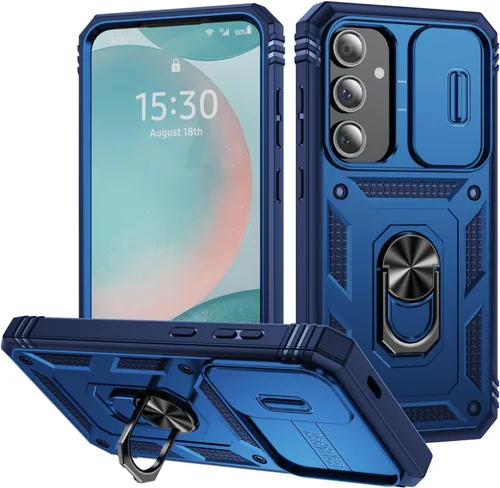 Miniatura 45 de Funda para Galaxy S22 Ultra, a prueba de golpes, resistente a los impactos con lente deslizante Funda protectora para Samsung Galaxy S22 Ultra 4G/5G