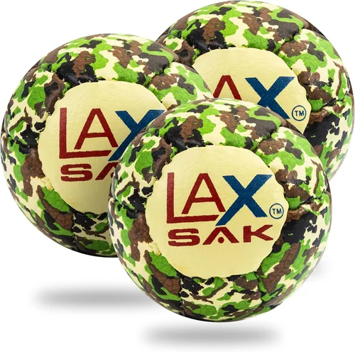 Miniatura 35 de Pelotas de práctica suaves Lax Sak para Lacrosse, paquetes de 1, 2, 3, 6, 12, 24, 36, 60 y 120 - mismo peso y tamaño que las pelotas de Lacrosse
