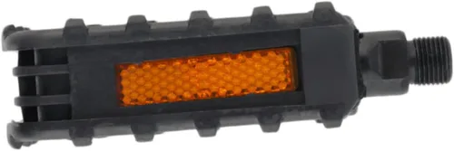 Miniatura 5 de 2 pedales de montaña plegables universales con plataforma plana, diseño de plástico para bicicletas de adultos, ligeros y fáciles de usar