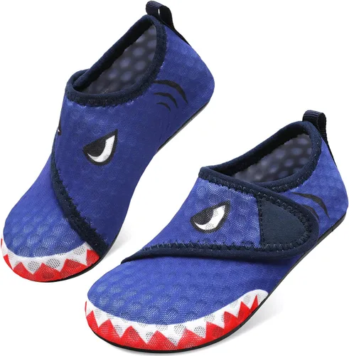 Joinfree - Zapatos acuáticos de natación para niños y niñas, calcetines acuáticos de secado rápido, zapatos con sensación de pies descalzos para