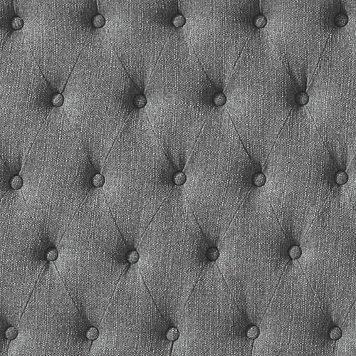 Miniatura 6 de 24KF Cabecero tapizado acolchado con botones de tela de lino, cabecero cómodo y elegante tamaño King/CA King, granito Granite-King Size - Tela