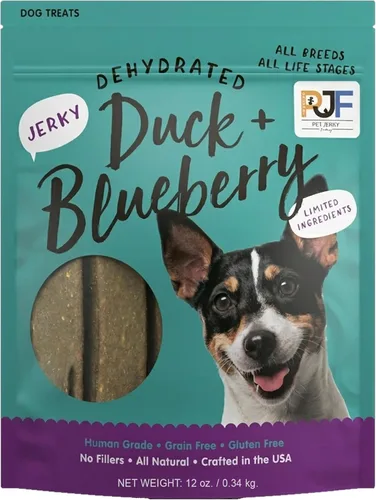 Miniatura 8 de Pet Jerky Factory Golosinas prémium de pollo y batata para perros de 12 oz. 100% grado humano Fabricado en EE.UU. Alto en proteínas Sin