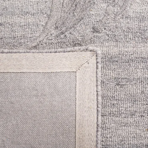 Miniatura 8 de SAFAVIEH Jardin Collection - Alfombra de área de 5 x 8 pies, gris, lana hecha a mano, ideal para zonas de alto tráfico en sala de estar, dormitorio