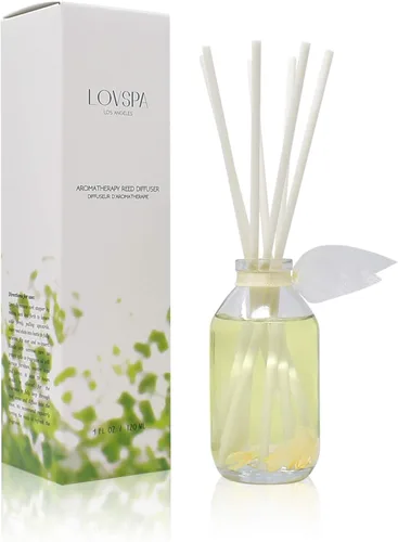 Miniatura 15 de Set de difusor de cañas, difusor de aceite perfumado con aroma a ámbar romántico y varillas, accesorios de fragancia para el hogar para decorar