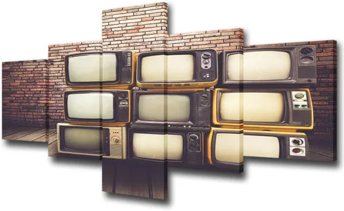 TUMOVO Arte de pared en blanco y negro, estilo antiguo y vintage, impresión sobre lienzo, decoración moderna del hogar para oficina, dormitorio,