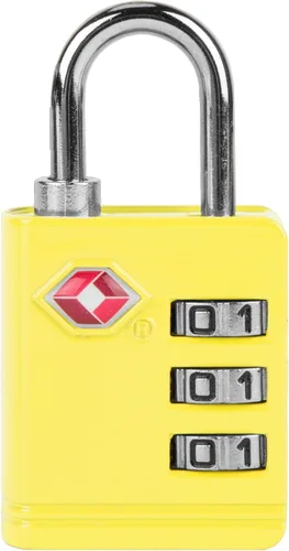 Miniatura 2 de Travelon Cerradura de equipaje TSA, Amarillo, Travelon Candado de equipaje Tsa