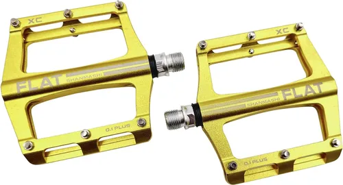 Miniatura 12 de UPANBIKE Pedales de rodamiento de bicicleta de montaña 9/16 '' huso de aleación de aluminio plataforma plana para bicicleta de carretera BMX MTB