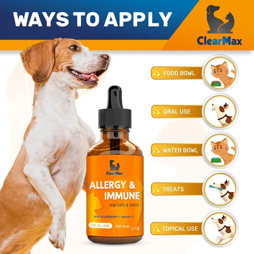 Miniatura 5 de Alivio de la alergia de los perros ◆ Alivio de la alergia de los gatos ◆ Alivio de la picazón de la piel del perro ◆ Alivio de la picazón del gato ◆