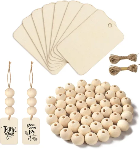 Miniatura 10 de 50 etiquetas cuadradas de madera, rebanadas de madera cuadradas sin terminar de 3 x 3 pulgadas, rebanadas de madera cuadradas en blanco con 50pcs 3
