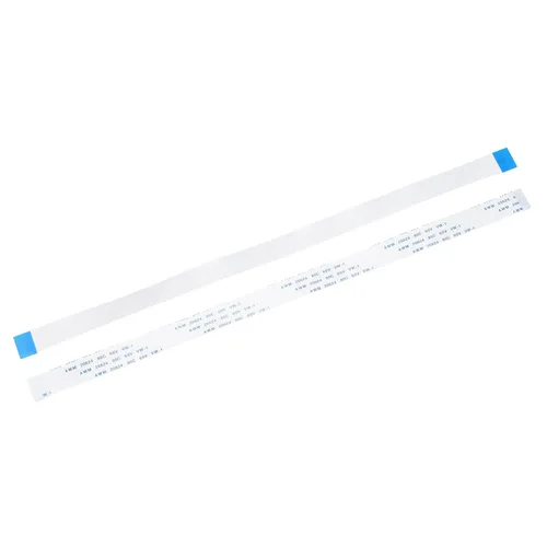 Miniatura 70 de uxcell Cable plano flexible, 10 pines de 0.020 in de paso de 5.906 in FPC FFC cable de cinta flexible para TV LCD, reproductor de DVD, laptop, 5