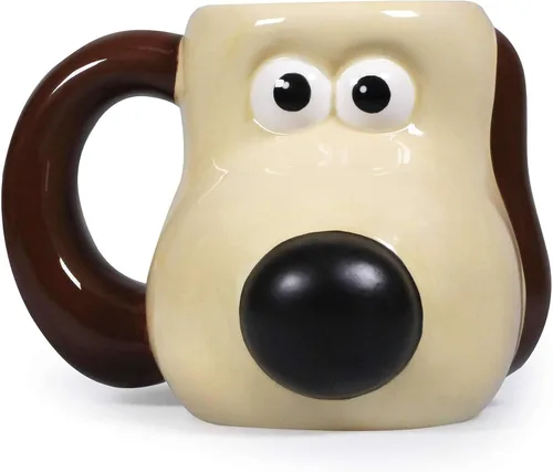 Miniatura 2 de Wallace and Gromit - Taza de café y té de cerámica 3D que cambia el calor, divertida taza grande para hombres, regalo novedoso