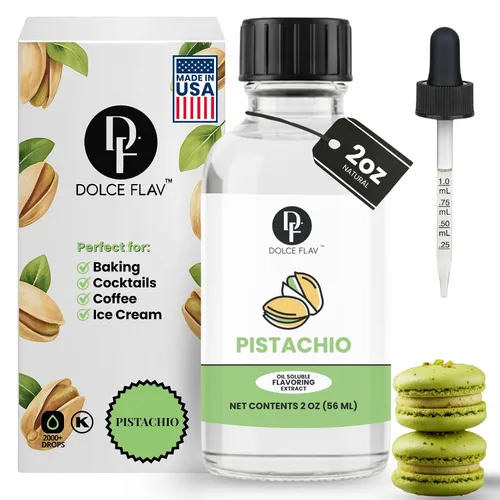 Miniatura 23 de Dolce Flav Extracto de Arándano – 2 Onzas Kosher Soluble en Aceite, Sin Azúcar, Saborizante Concentrado de Arándanos Maduros para Repostería