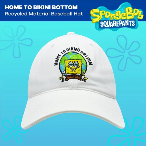 Miniatura 2 de Concept One Spongebob Squarepants Dad Hat, Cotton Adult Baseball Cap with Curved Brim